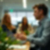 A visual representation of shared banking relationships