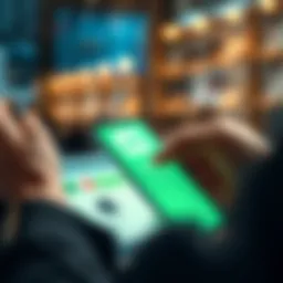 User Interface of Mint App