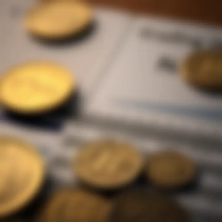 A detailed grading chart for coin assessment