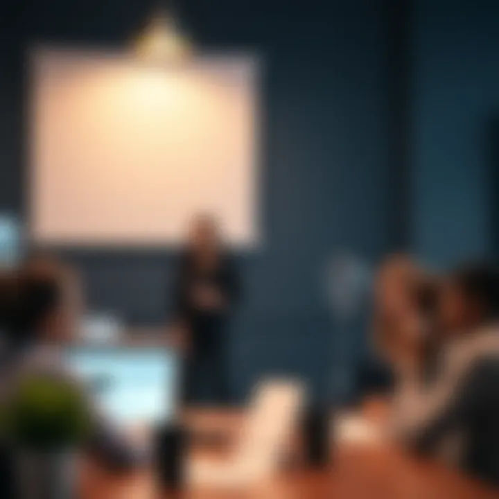 Illustration showing diverse business titles