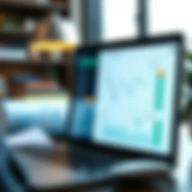Digital Tools for Cash Flow Management A screenshot of cash flow management software interface highlighting key features