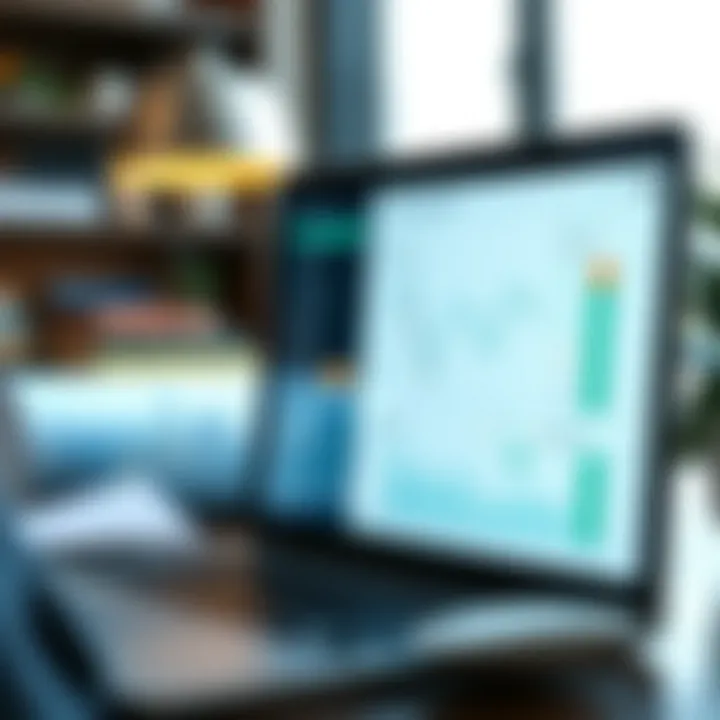 Digital Tools for Cash Flow Management A screenshot of cash flow management software interface highlighting key features