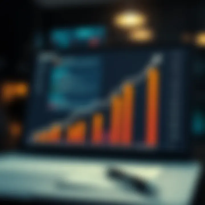 Graph depicting IT expenditures aligned with business goals