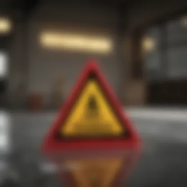 Recognizing Financial Warning Signs Illustration of warning signs in finance