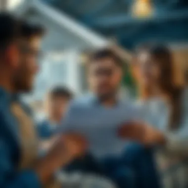 Checklist for Selling Your House A family contemplating selling their house with a checklist