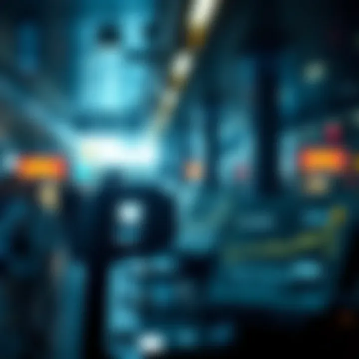 Future of No Credit Check Banking Future trends in banking illustrated with innovative concepts related to no credit check cards