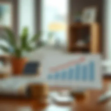 Chart illustrating interest savings with an eight-year mortgage