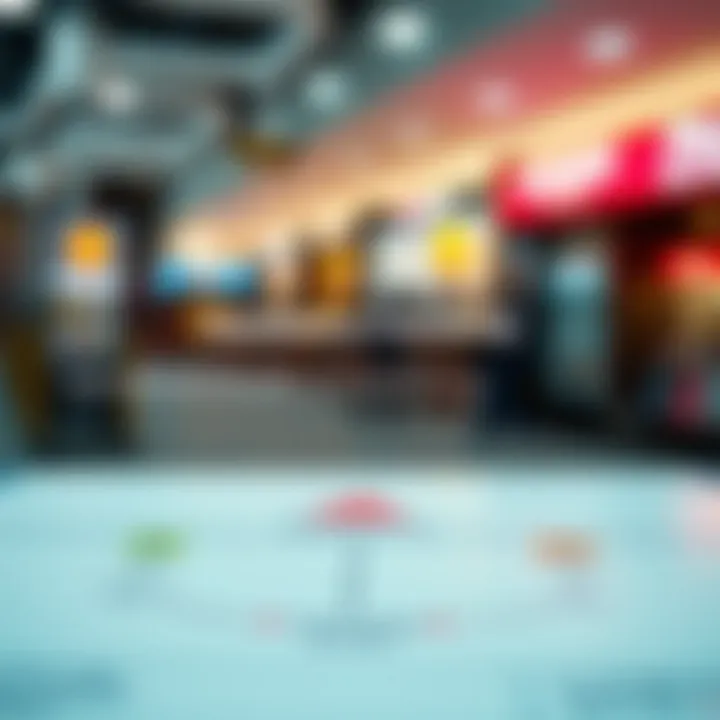 Visual diagram of operational models in franchising