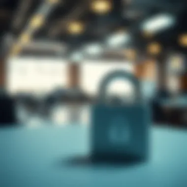 Document Security in eSignature Solutions A visual representation of document security measures in eSignature tools