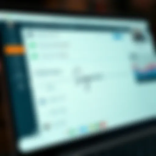 A detailed interface of an eSignature tool showcasing various features