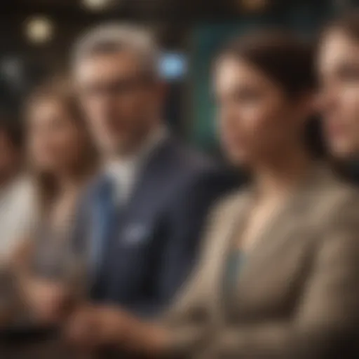 Visual representation of diverse investor types
