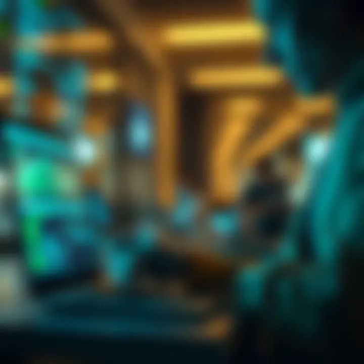 A secure online transaction on a digital platform