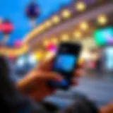 User navigating the Chase Southwest Credit Card app interface