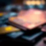 A visual representation of prepaid cards integrated with a bank account