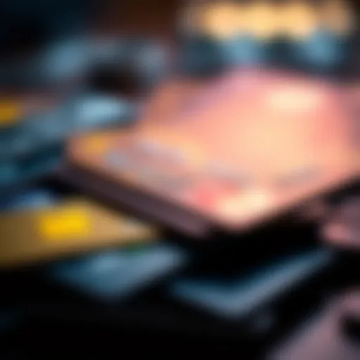 A visual representation of prepaid cards integrated with a bank account