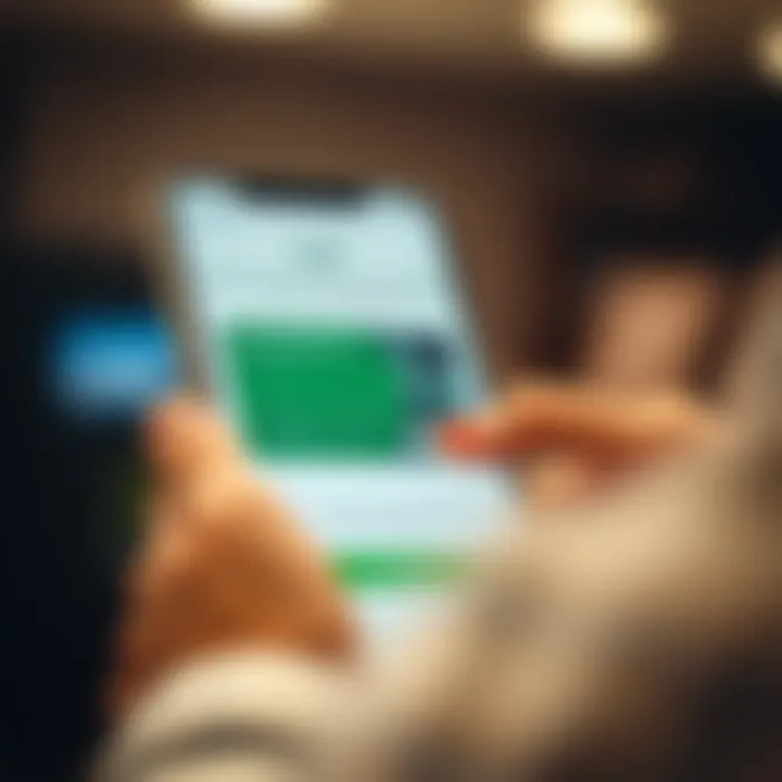 Successful Bank Card Linking on Cash App Screen showing successful bank card linking on Cash App