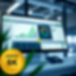 A visually engaging dashboard showcasing Excel's analytical capabilities.