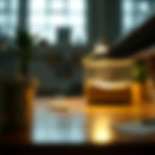 Visual representation of financial account closure