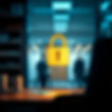 Illustration depicting financial security