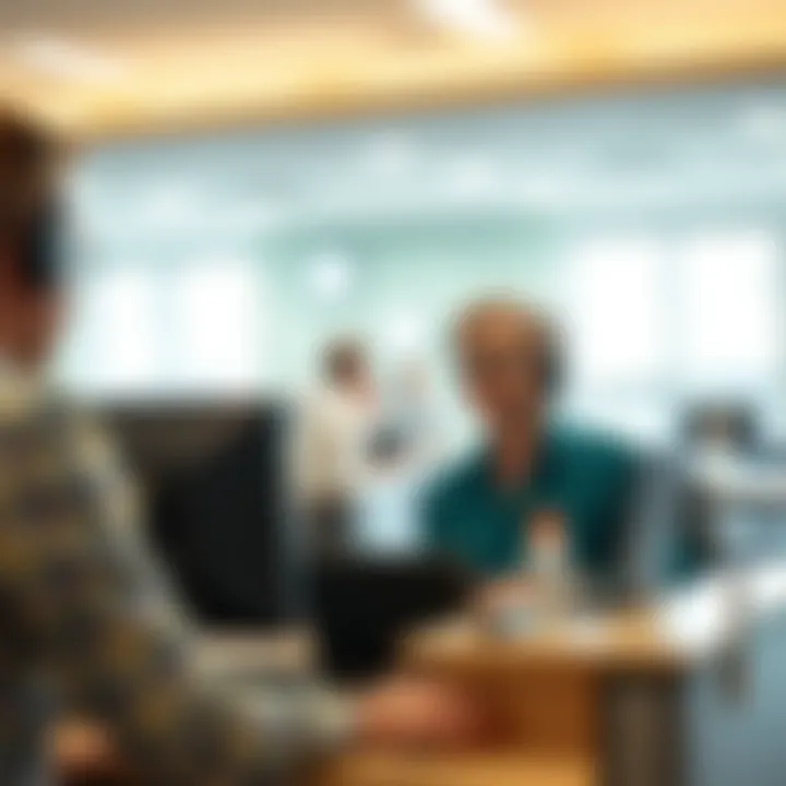 Customer service interaction at Regions Bank