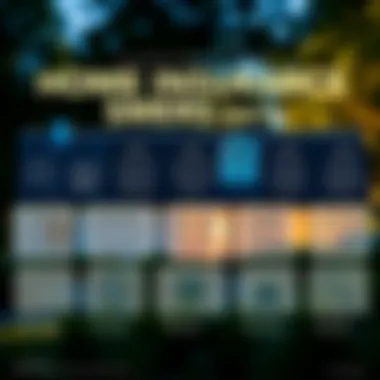 An infographic detailing types of home insurance policies