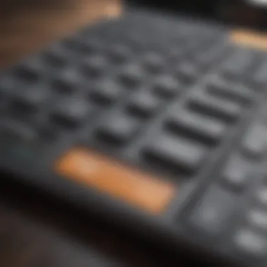 Digital Payroll Tax Calculator Interface A digital interface of a payroll tax calculator
