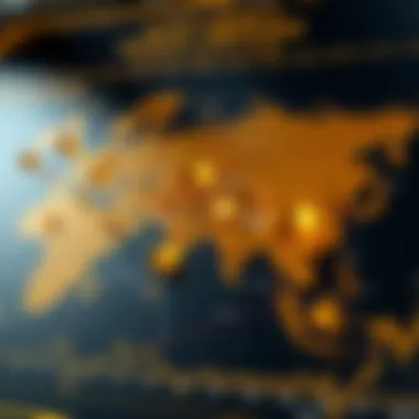 Geopolitical Events and Gold Prices Map highlighting geopolitical events impacting gold prices