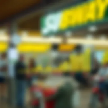 Trends in the Fast-Food Industry Graph showcasing fast-food industry trends affecting Subway franchises