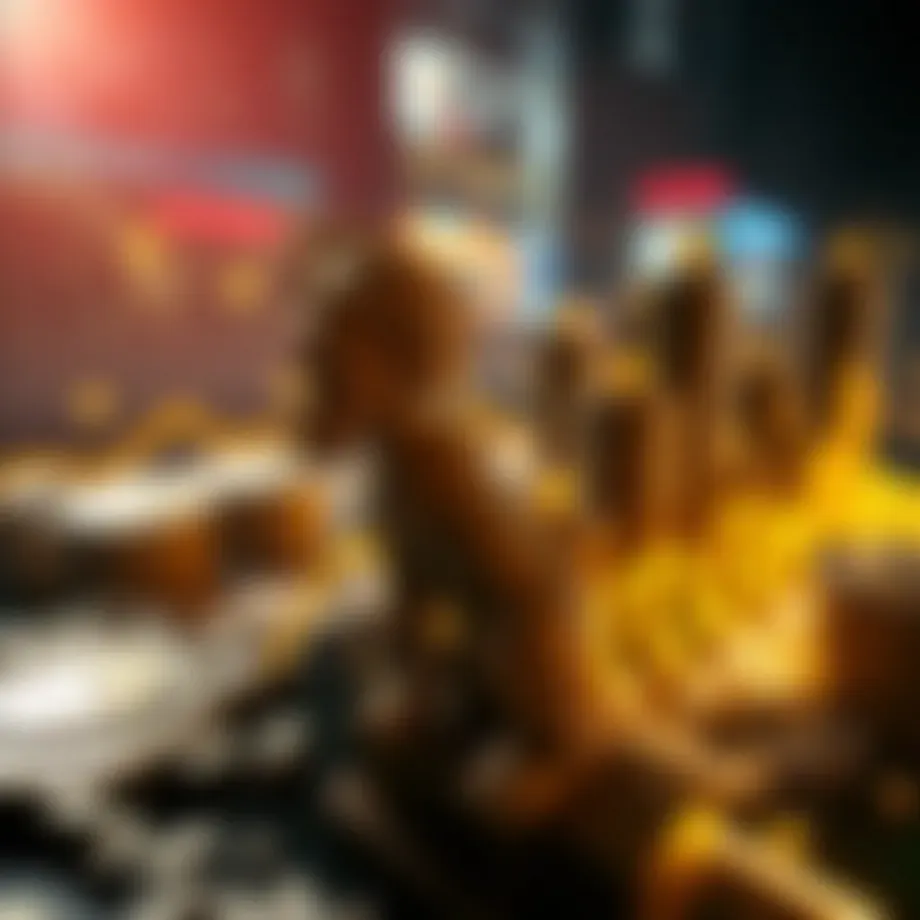 Visual representation of global economic recession dynamics