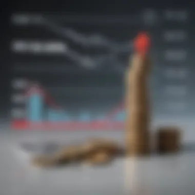 Graph showing tax rates and liabilities